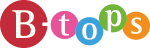B-tops ロゴ